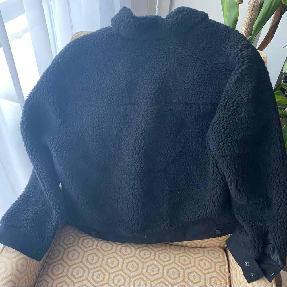NWT - Lucky Brand Women’s Sherpa Trucker Teddy Jacket - Picture 6 of 12